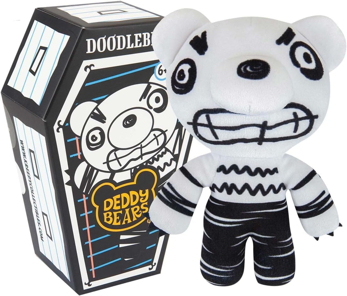 Doodlebear Halloween Plush Deddy Bears Coffin - 15cm Series 3