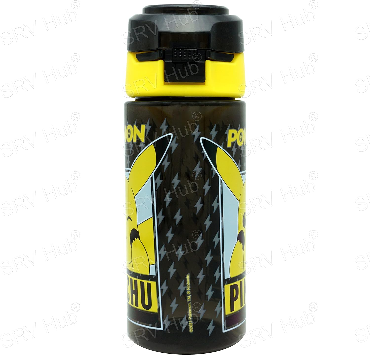 500ml Pokemon Lockable Water Bottle with Popup Straw BPA Free