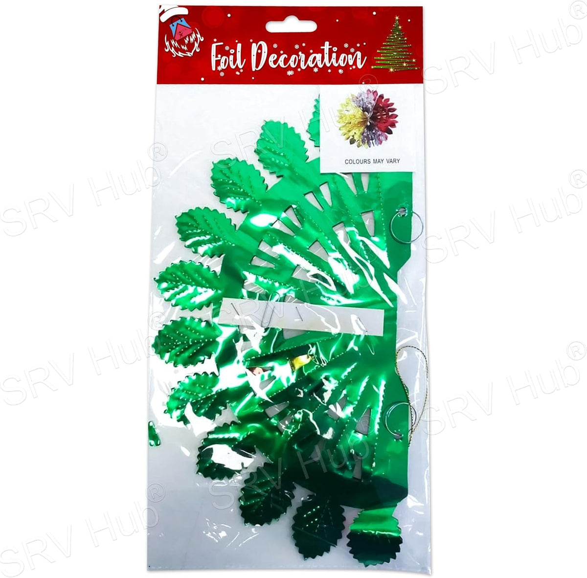 60cm Christmas Foil Hanging Decorations