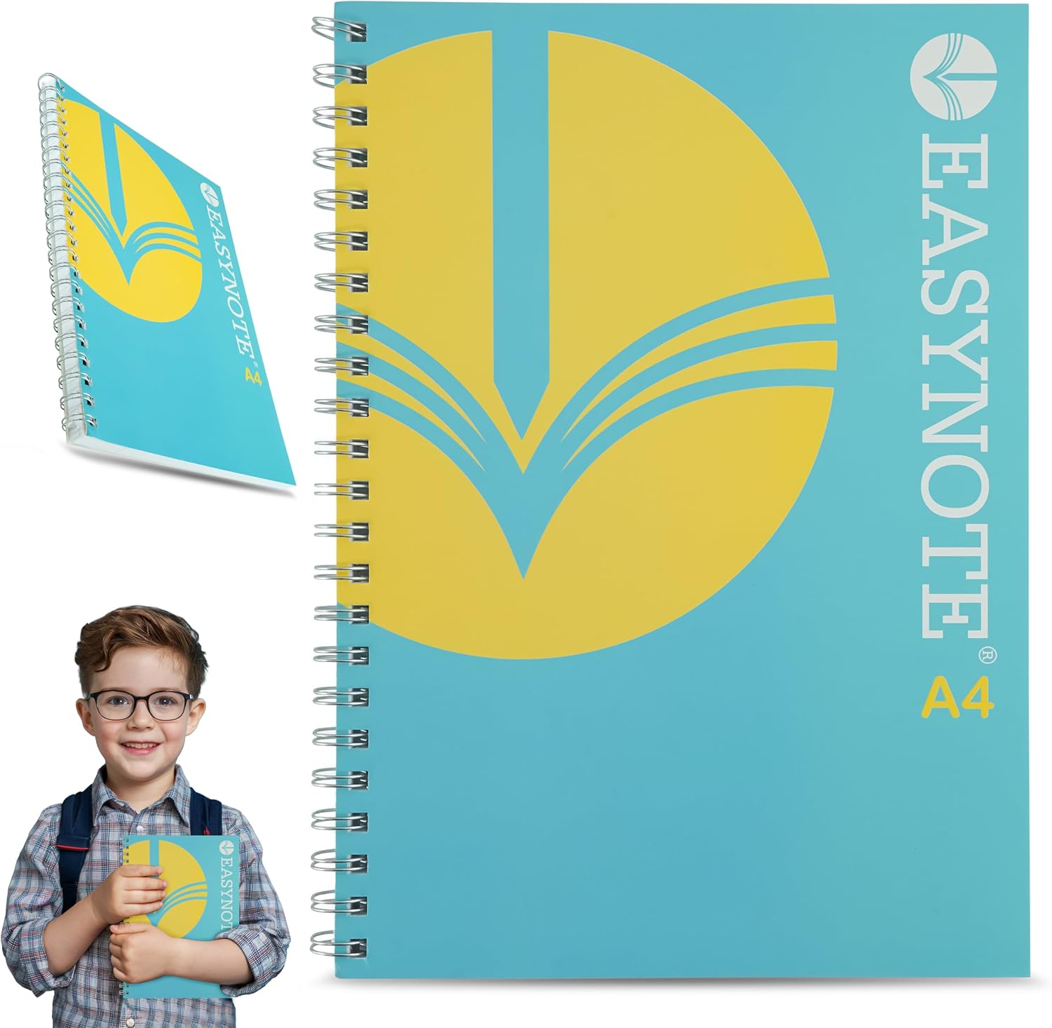 Ruled Notebook with 180 Pages of 80gsm, Size 30cm