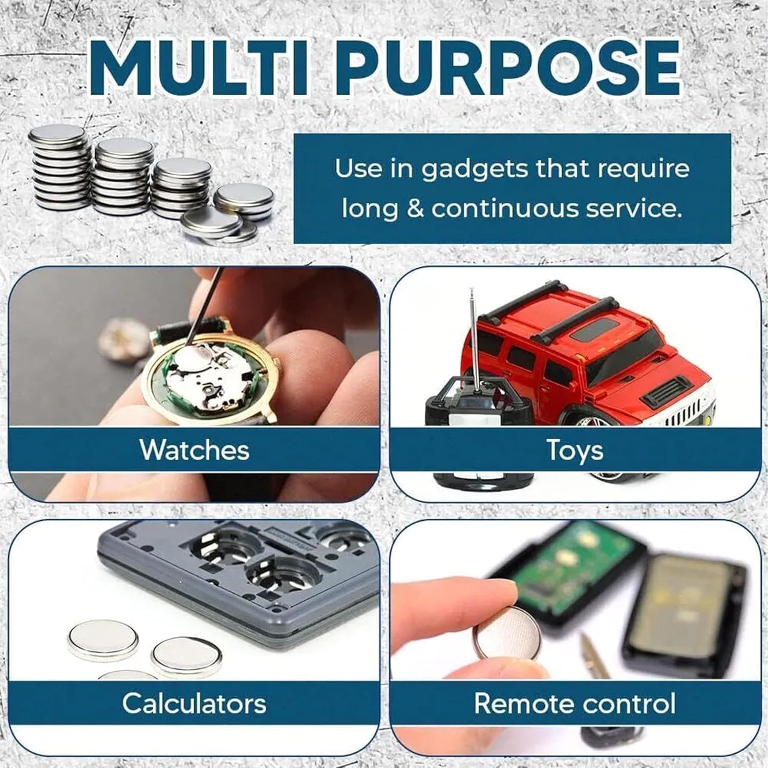 3V Button Cell Batteries – 24 Pack