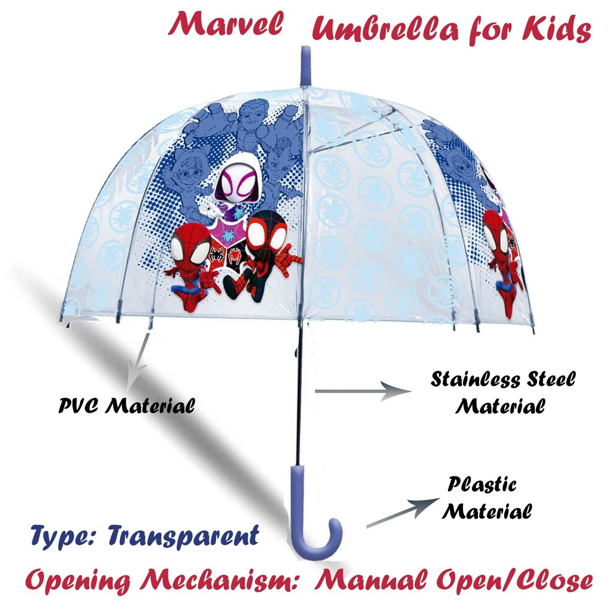 TRANSPARENT BELL UMBRELLA