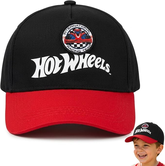 Hot Wheel Cotton Baseball Cap 3-8 Years