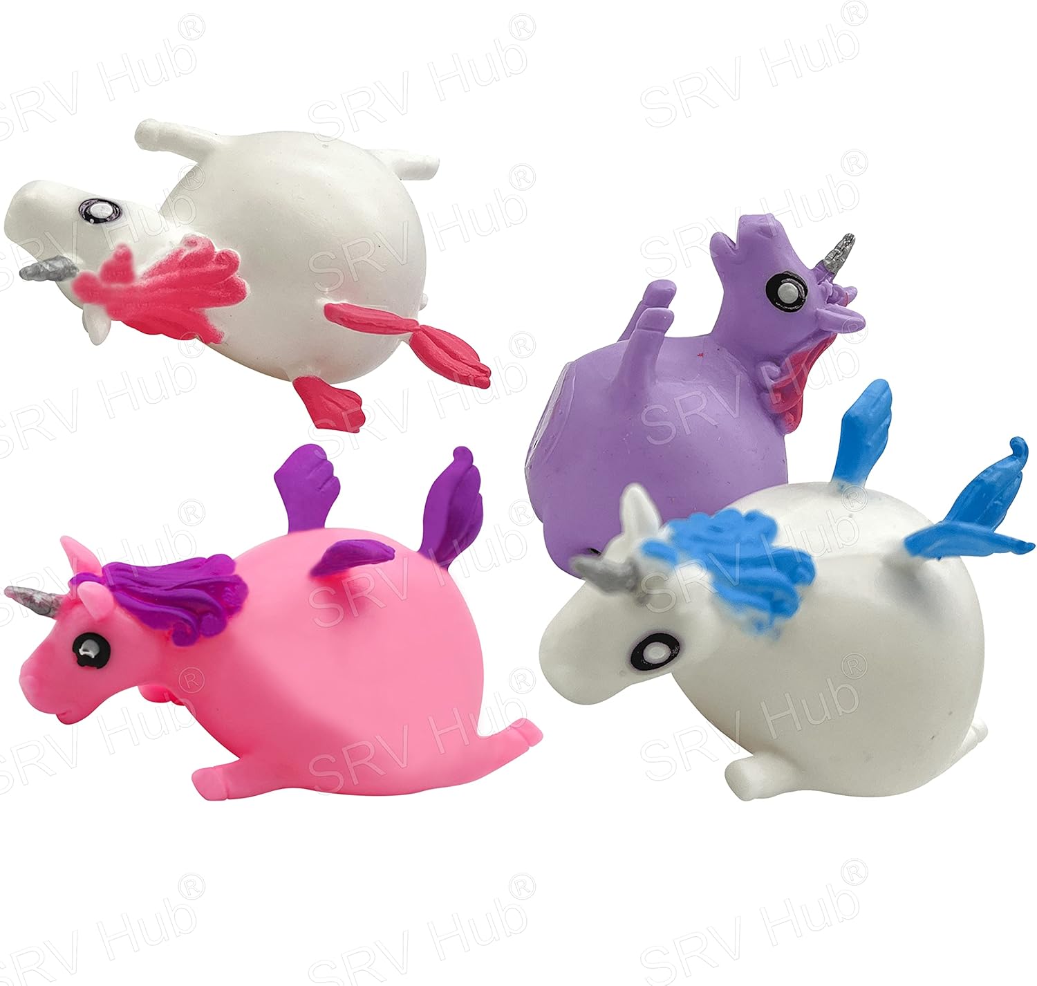 Kids Unicorn Splat Ball-Purple/Pink