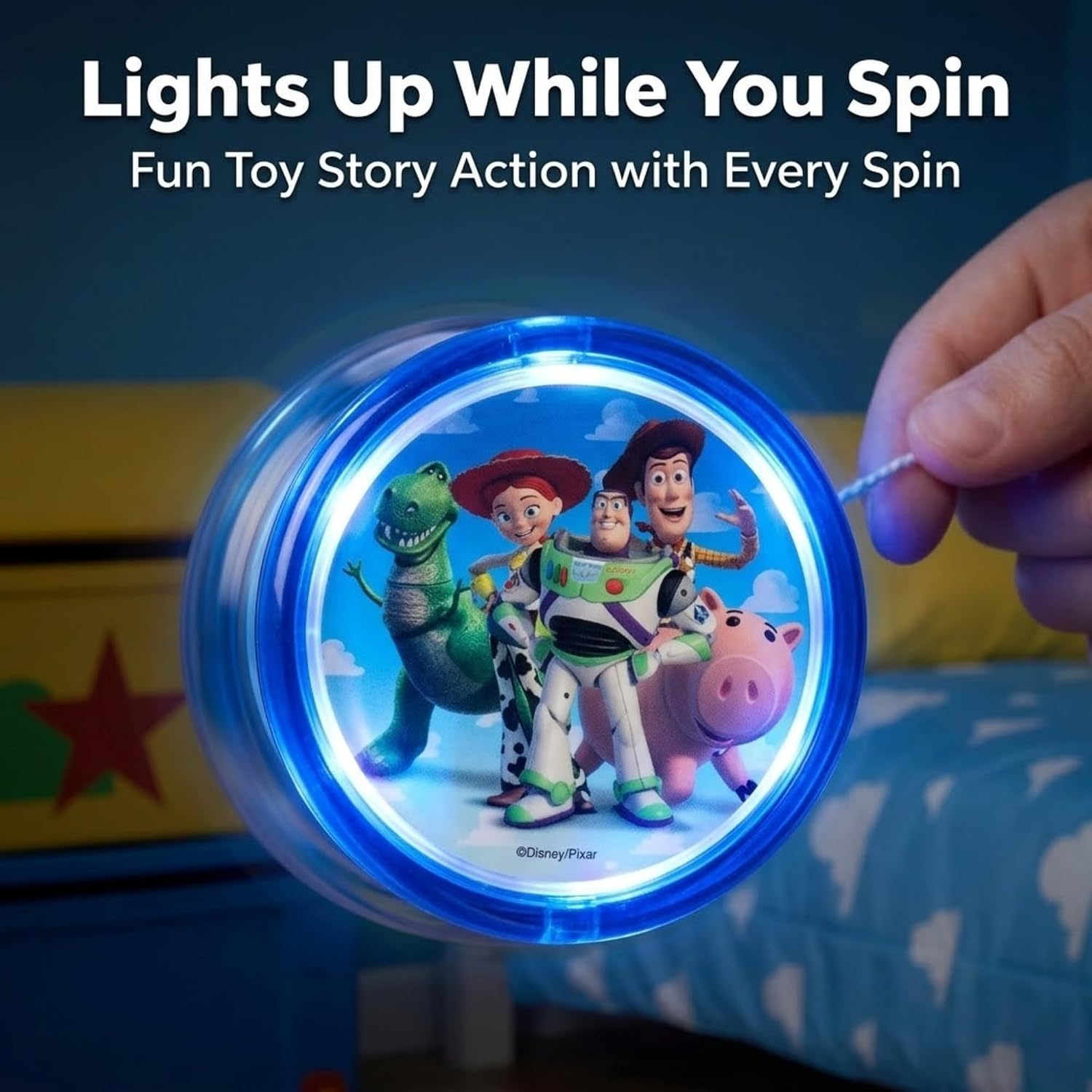 LED Glow YoYo for Kids – 5.5cm