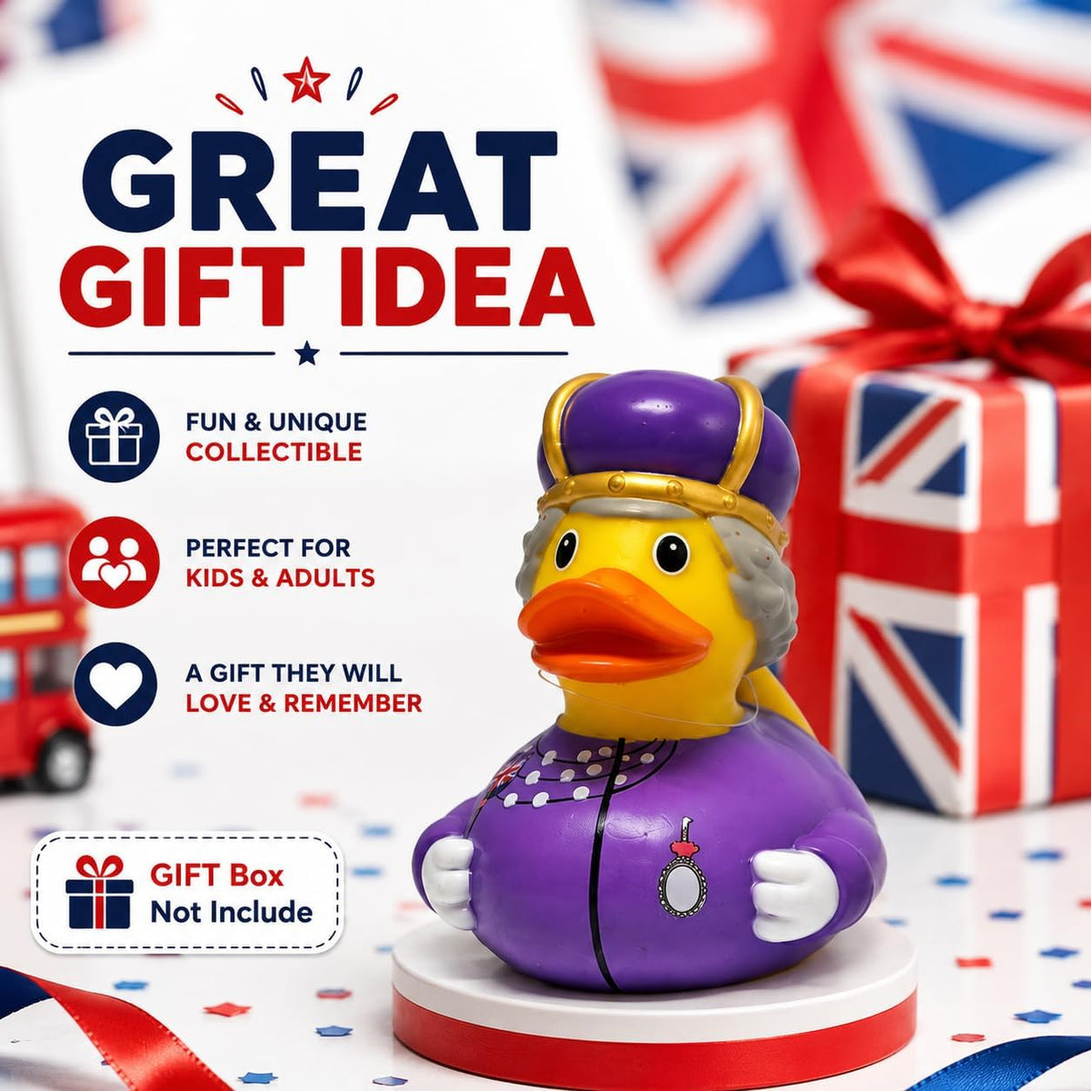 British London Rubber Duck 9cm