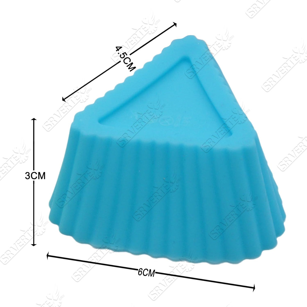 12x Reusable Silicone Muffin Moulds - Round – view 10