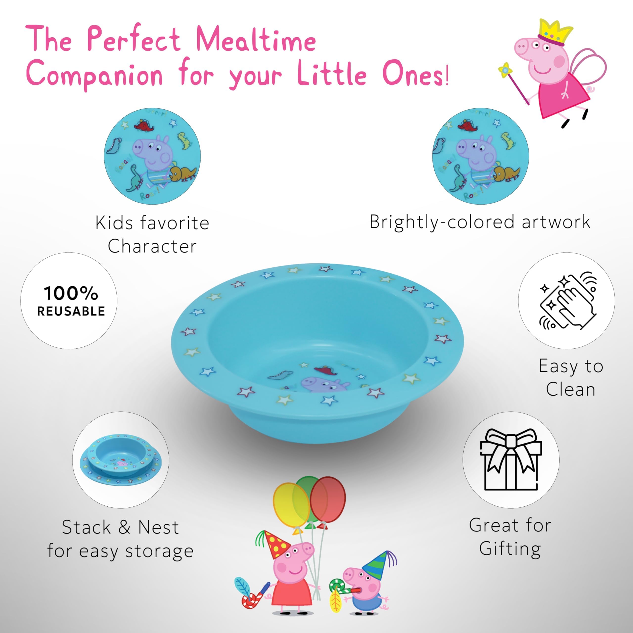Reusable Baby Feeding Bowl 6+Months