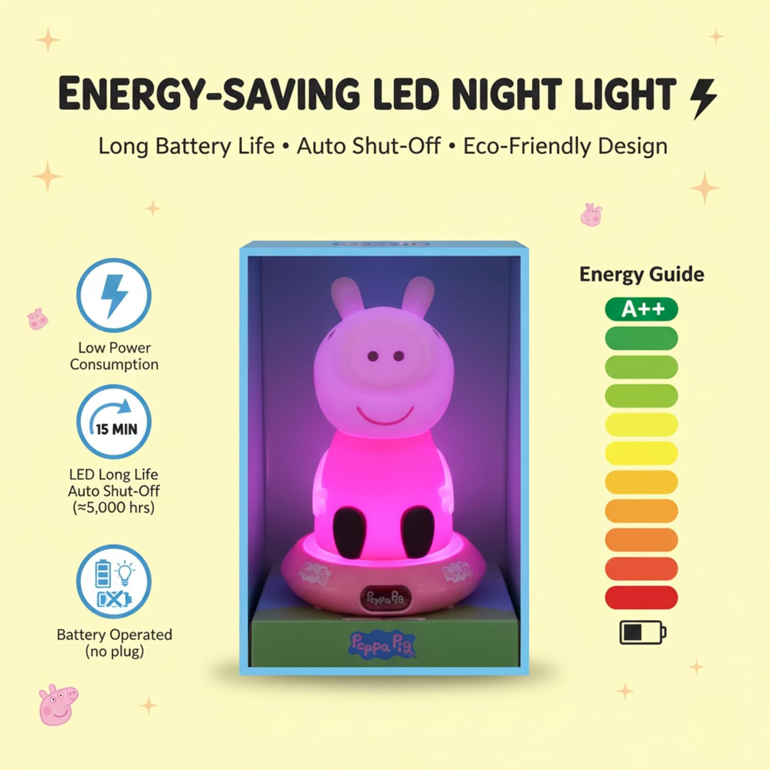 Licensed 3D LED Light Table Lamp
