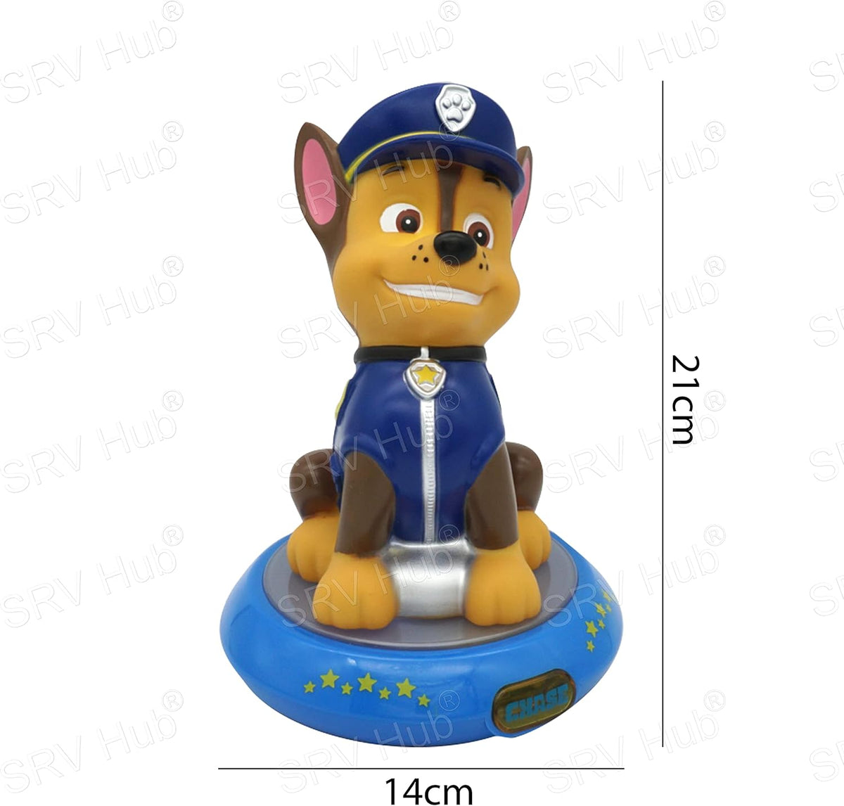 PAW Patrol Kids Licensed 3D Figure Night Light Table Lamp – view 2