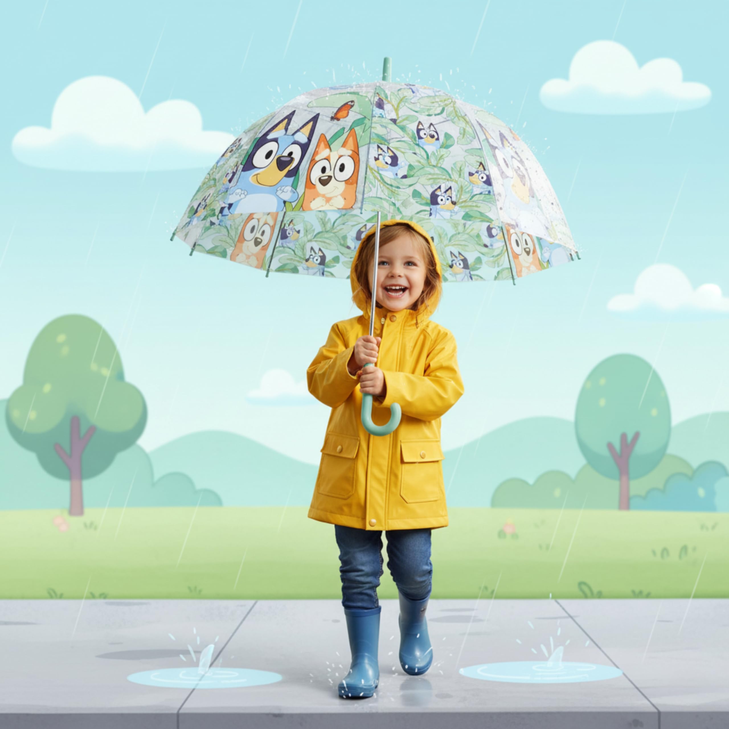 TRANSPARENT BELL UMBRELLA