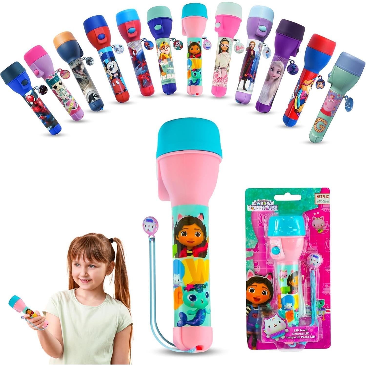 Kids LED Big Torch – Flashlight with Lanyard - Assorted