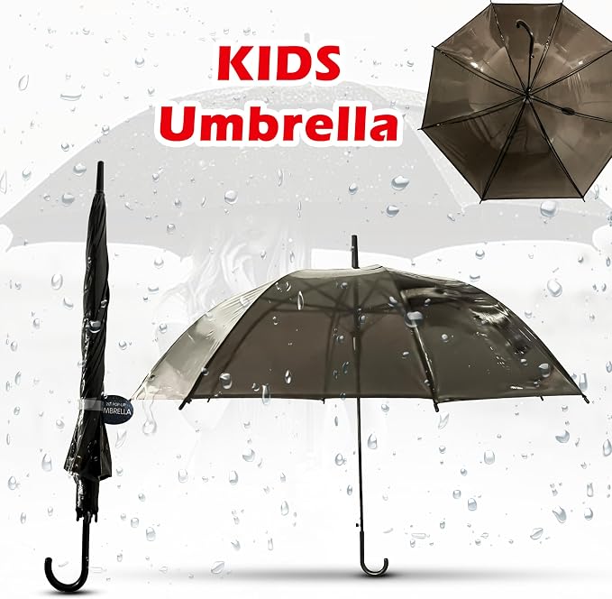 Black Kids Licensed Classic Umbrella 70cm – view 3