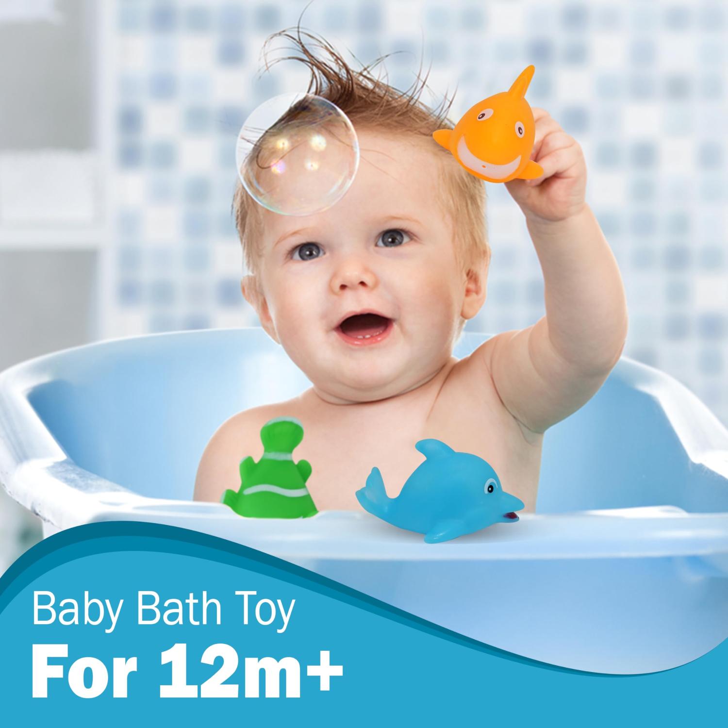 Baby Bath Toy & Tidy Set - Assorted