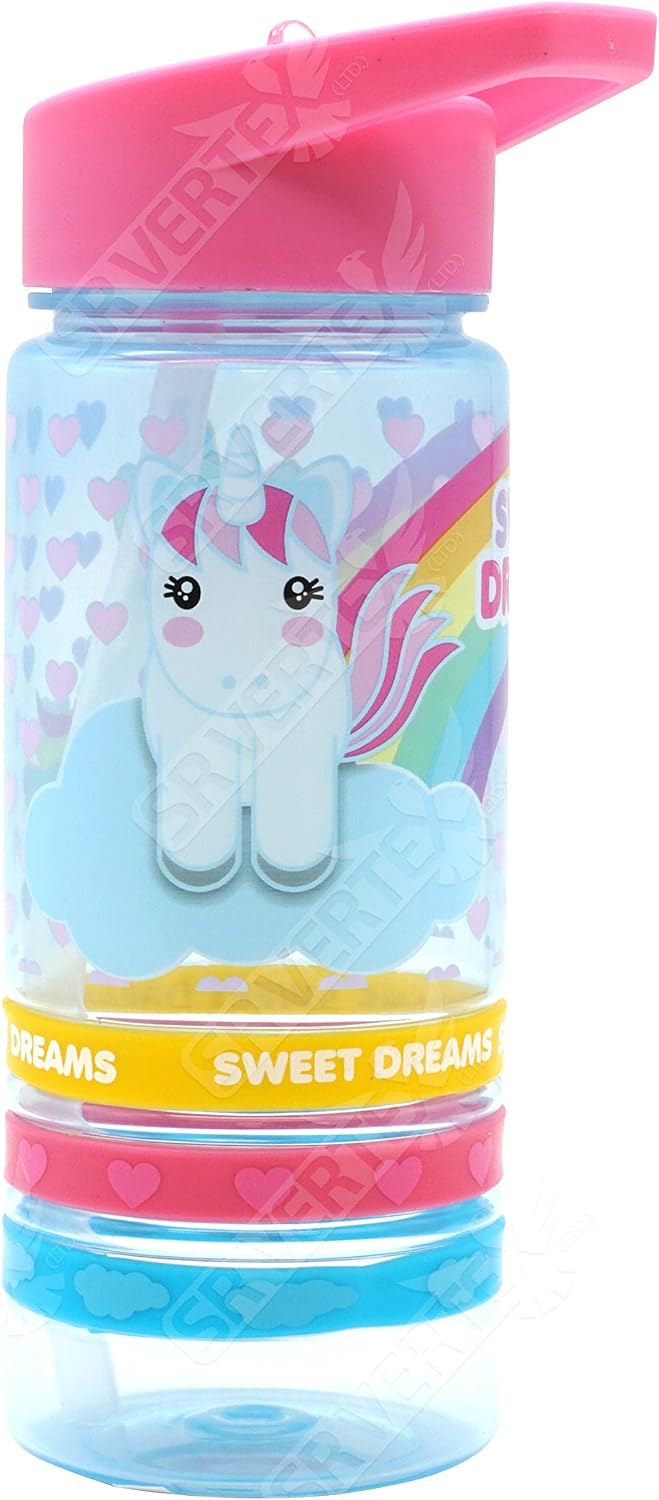 500ml Straw Sipper Kids Drink Bottle