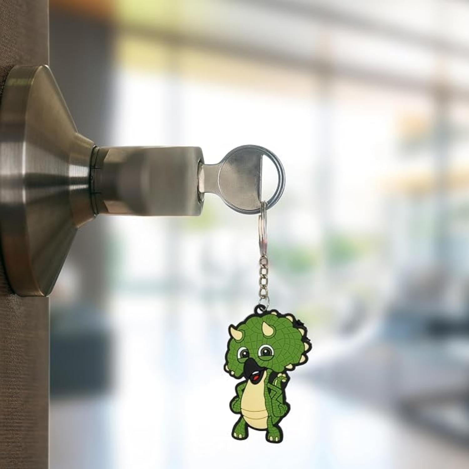 Gigantosaurus Giganto Keychain for Kids Bike Keyring - Assorted