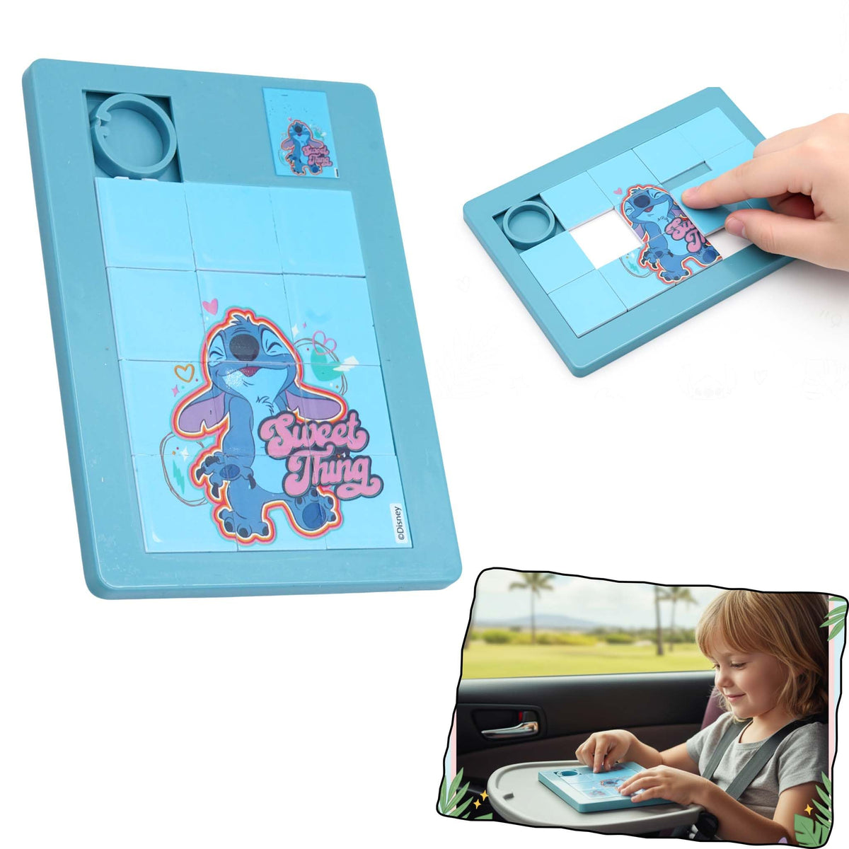 Disney Stitch Kids Licensed 12cm Rotating Puzzle Toy – view 9