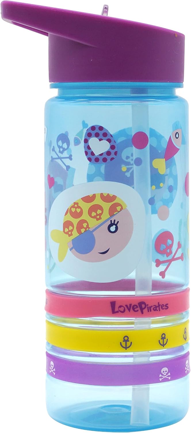500ml Straw Sipper Kids Drink Bottle