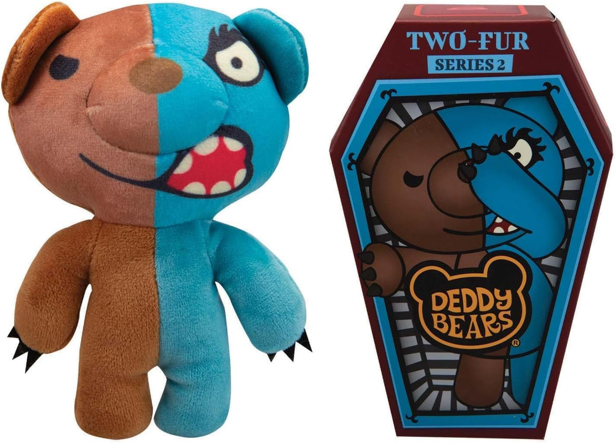 Two-Fur Halloween Plush Deddy Bears Coffin - 15cm Series 2