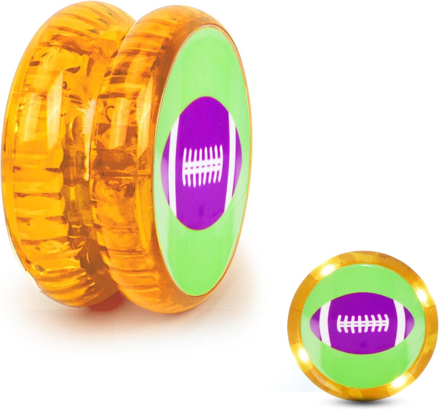 Plastic LED Light Up Sports Ball YoYo 5.5cm