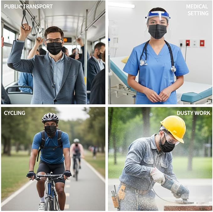 3PLY Disposable Face Masks for Adults