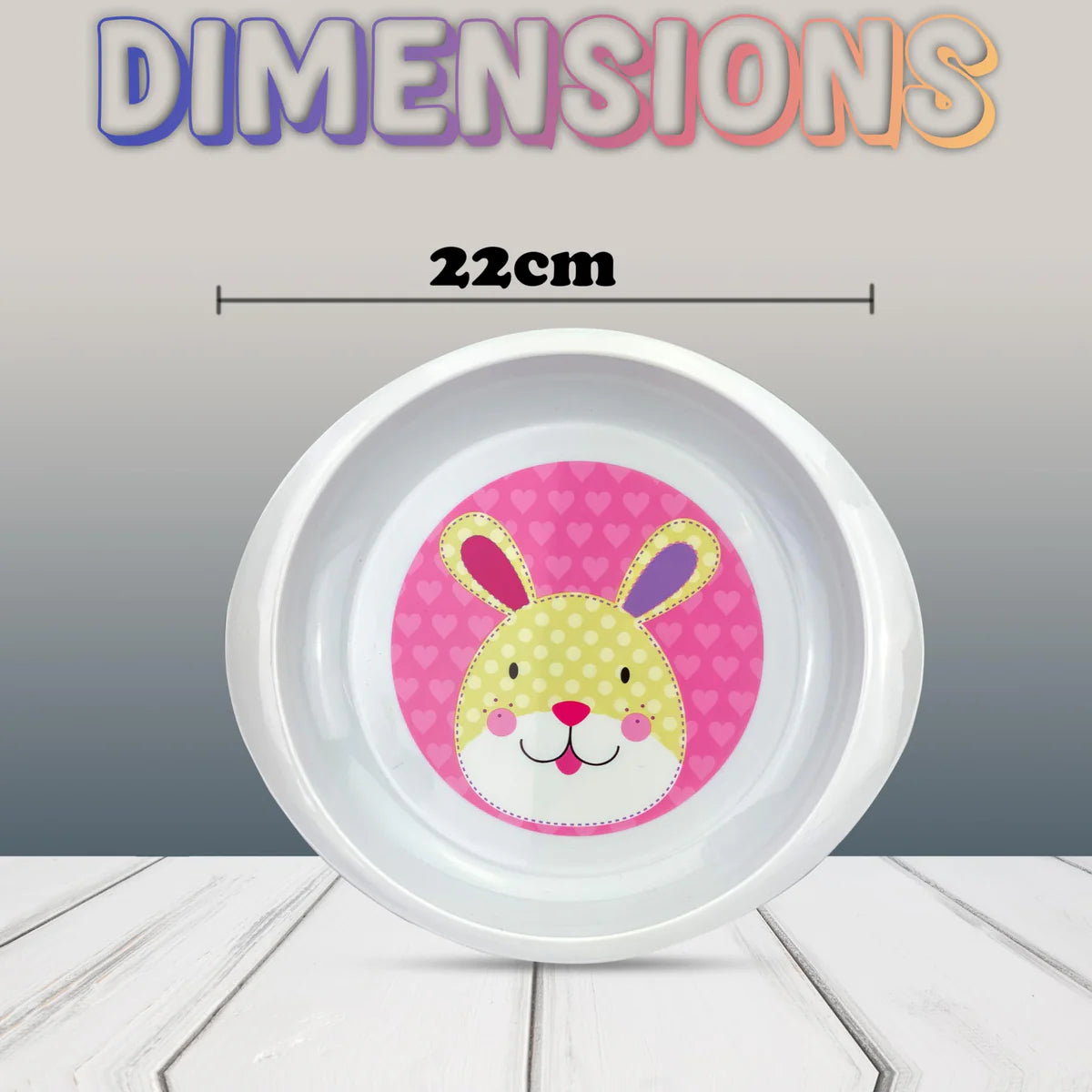 Toddler Feeding Plates 22cm