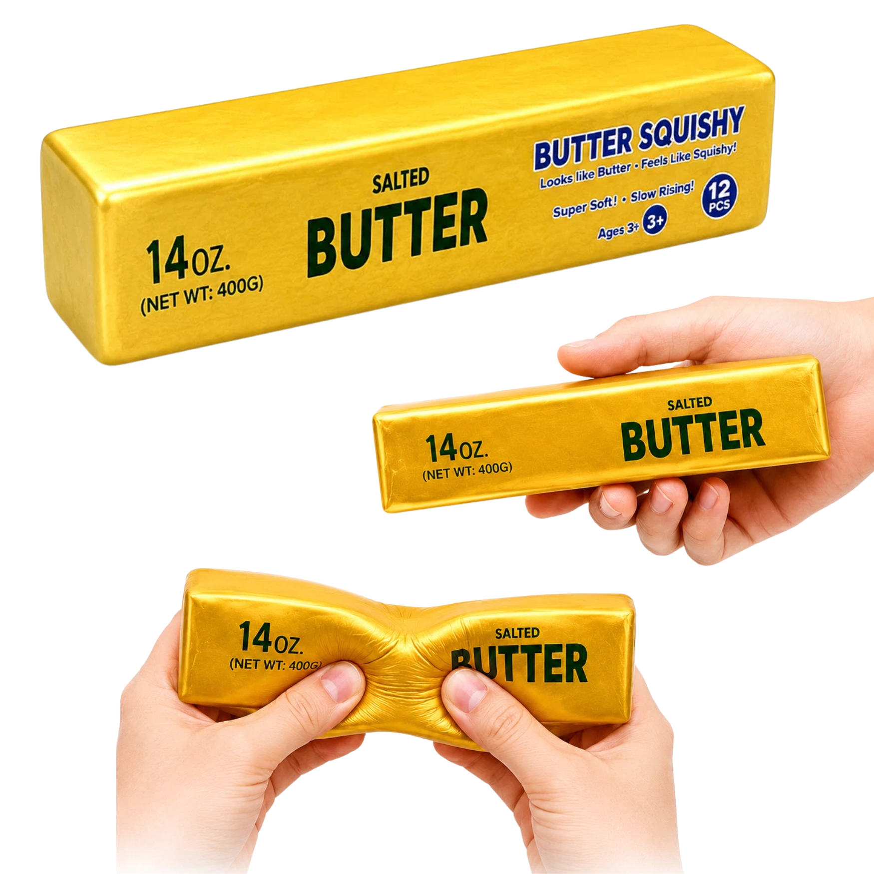Squishy Butter Stick Slow Rising Sensory Toy