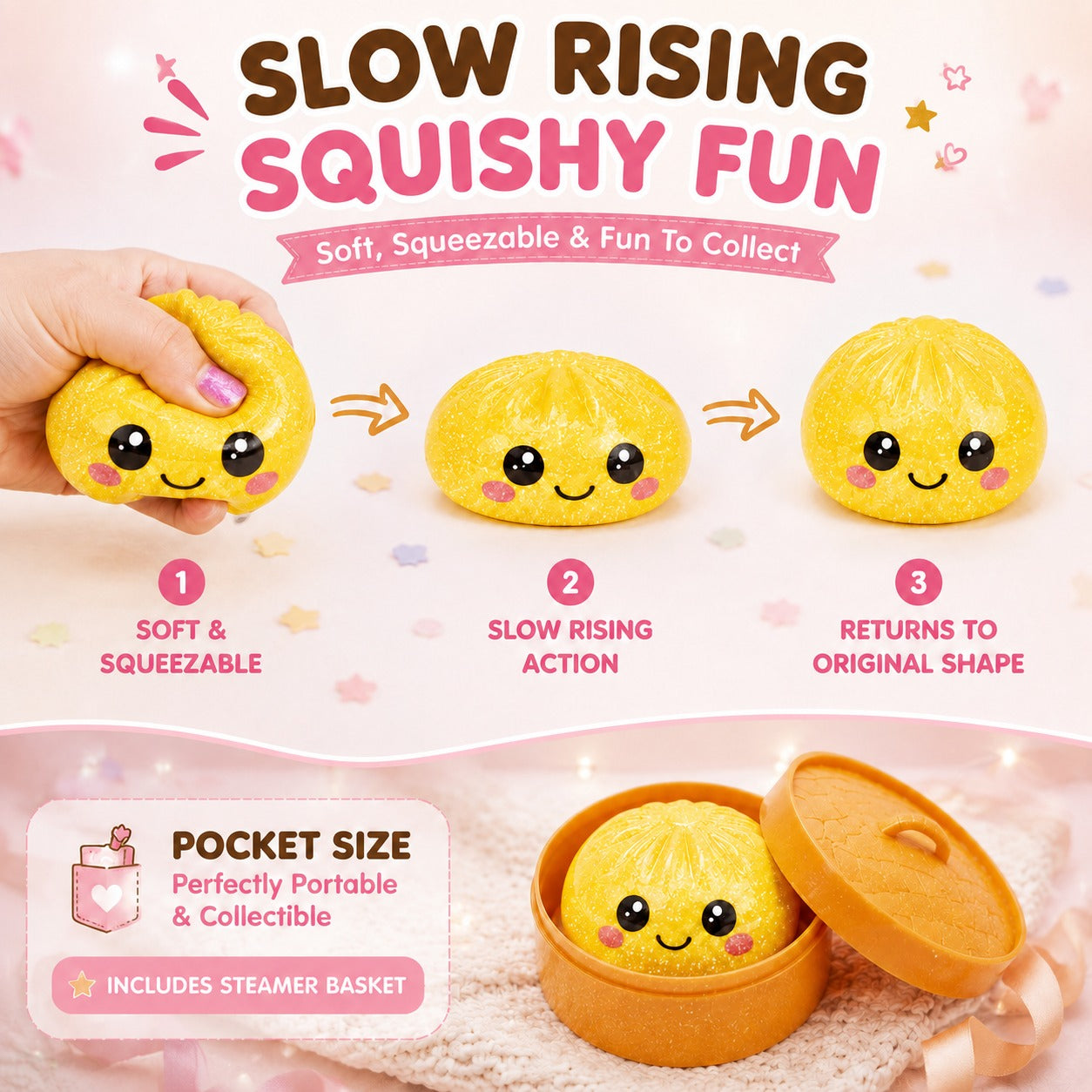 Glitter Mystery Surprise Mini Dumpling Toy