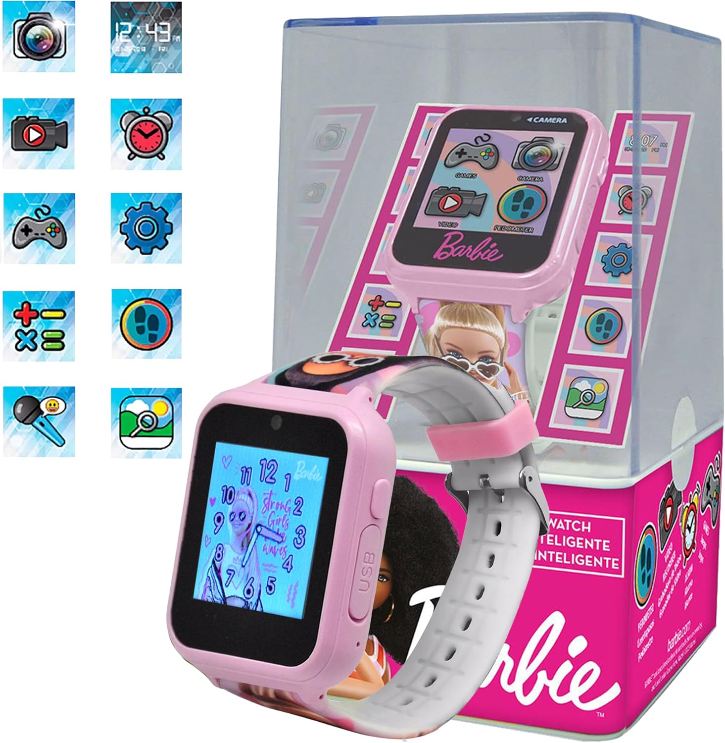 Barbie Kids Interactive Smart Watch - 22cm