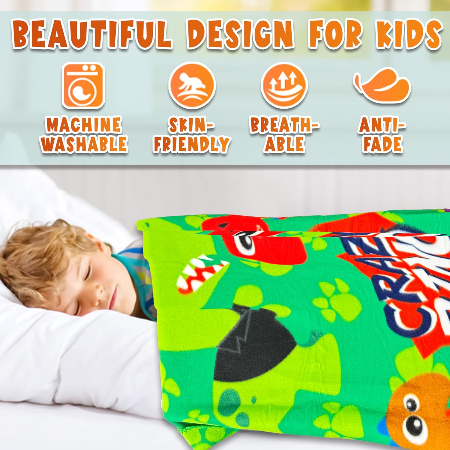 Fleece Throw Blanket 150x100cm
