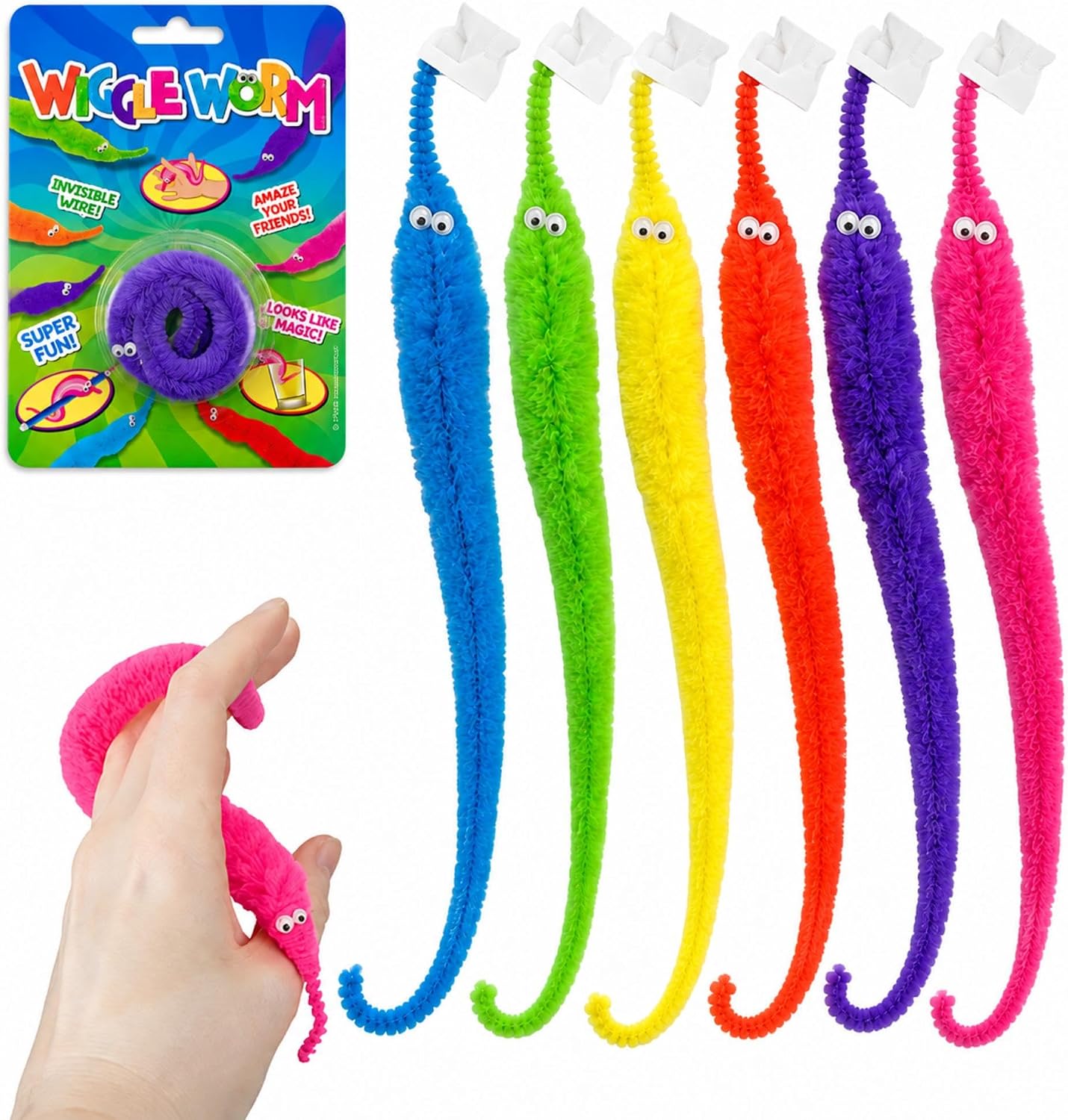 Magic Wiggle Worm Toy 22cm