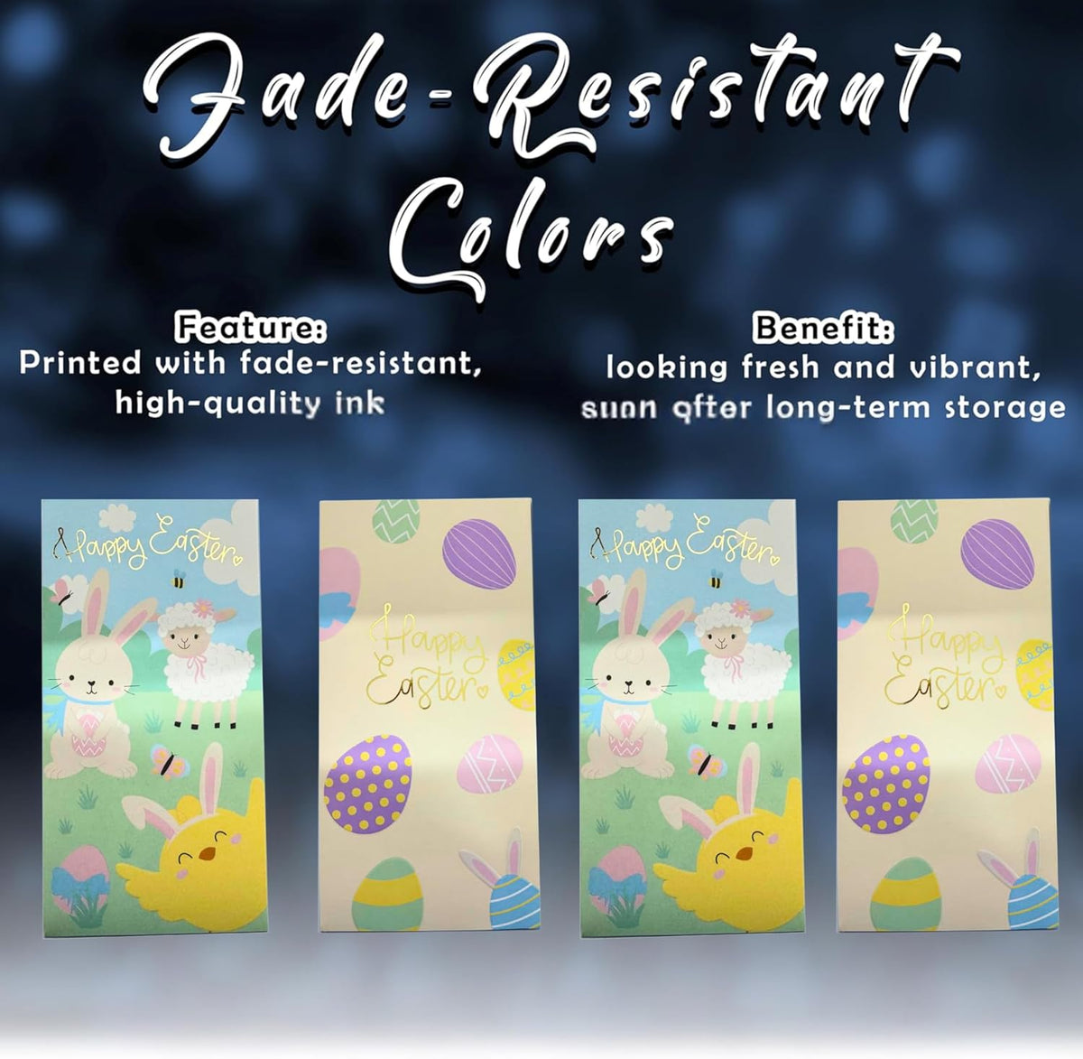 4Pk Easter Money Wallets with Envelopes - Image 3
