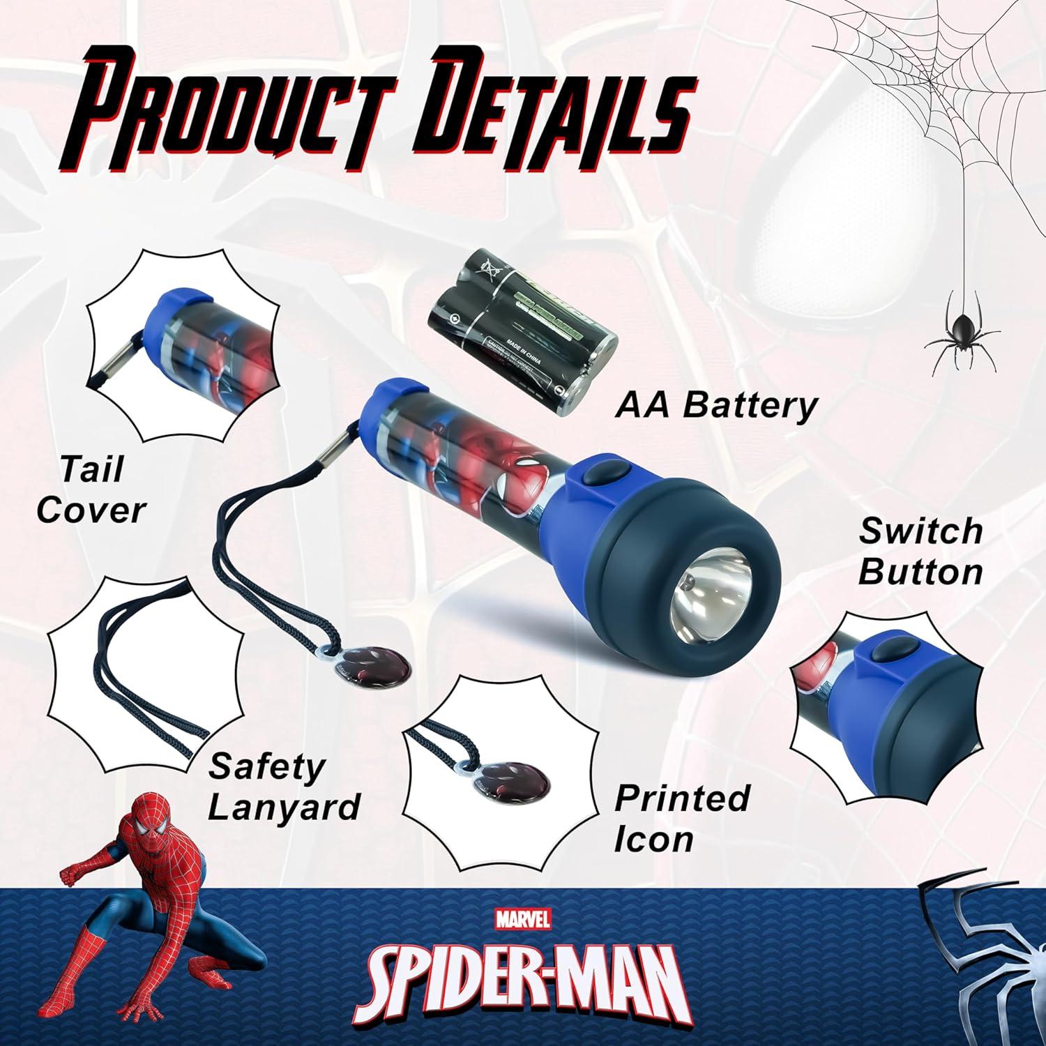 Kids LED Big Torch – Flashlight with Lanyard - Assorted