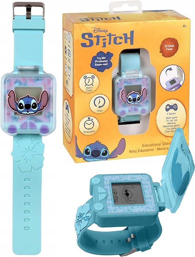 Disney Stitch Kids Licensed Educational Smart Watch – view 2