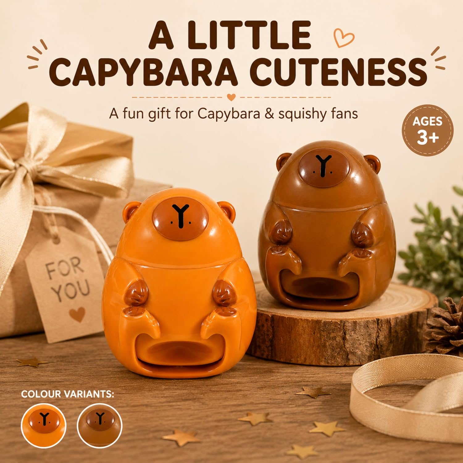 Capybara Slow Rising Random Squishy Toy-6CM
