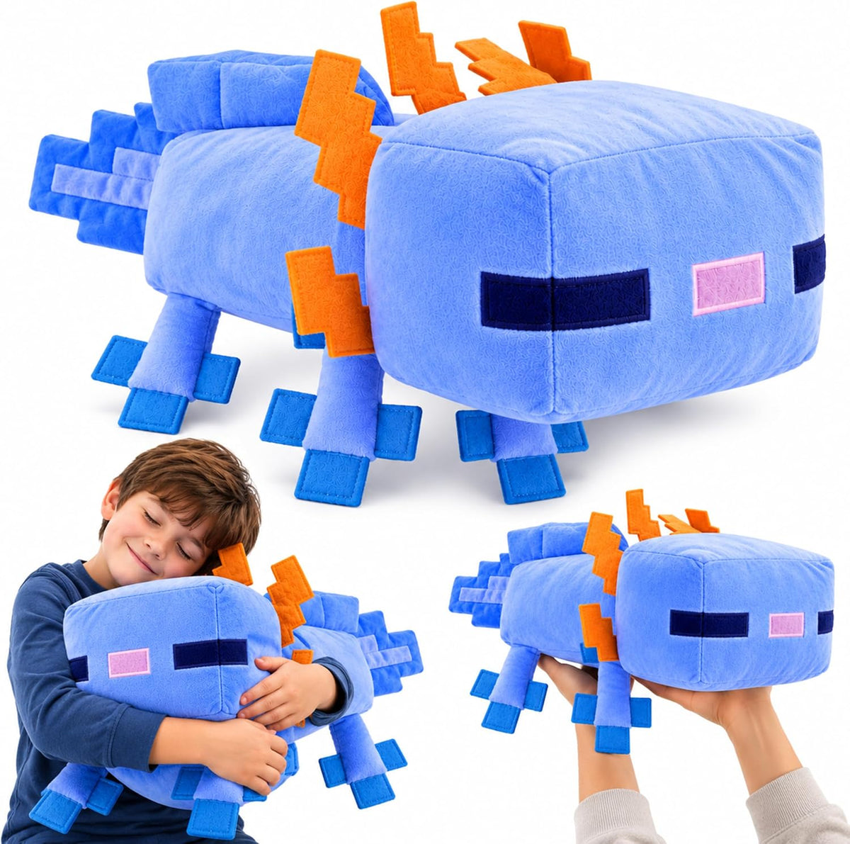 Minecraft Blue Axolotl Licensed Plush Toy