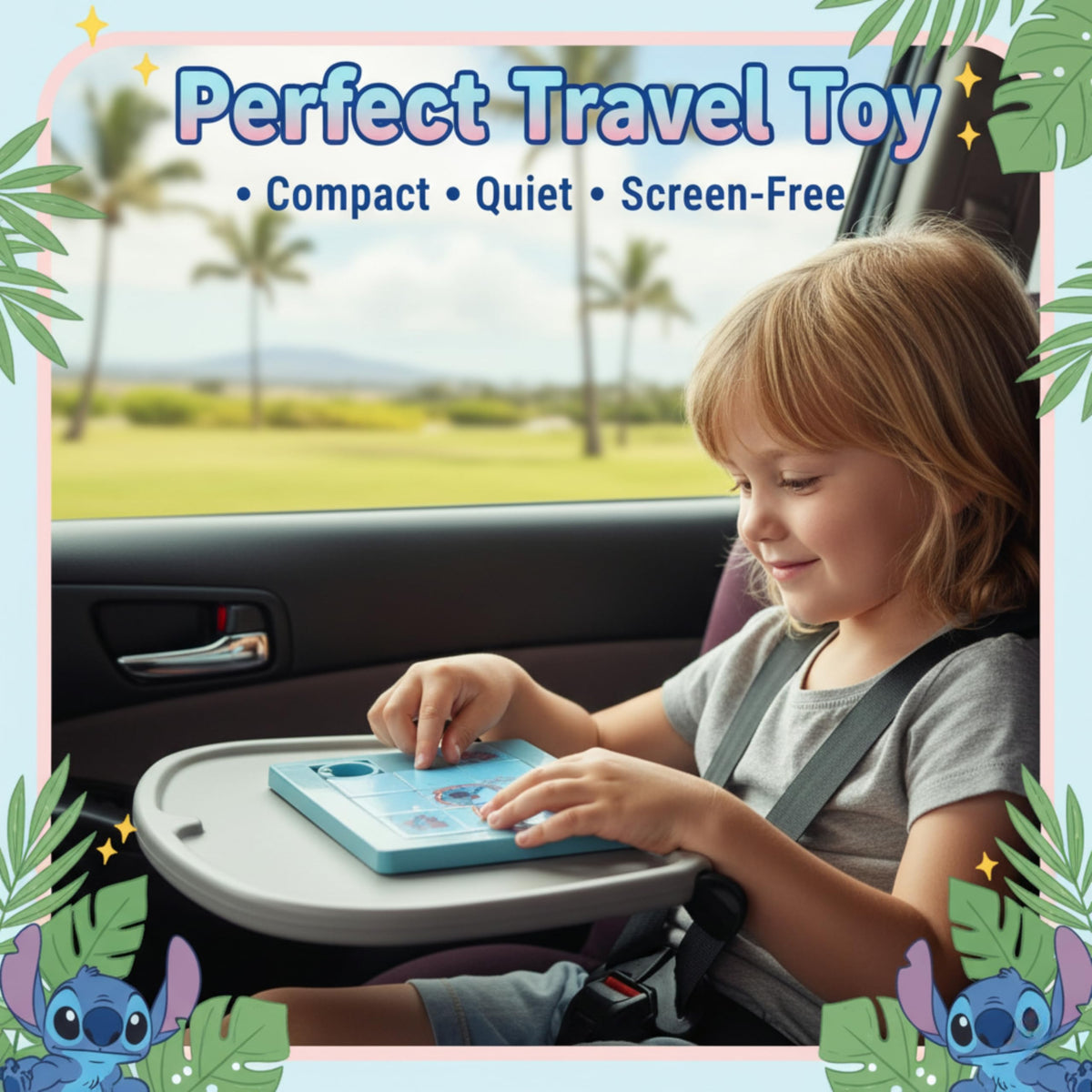 Disney Stitch Kids Licensed 12cm Rotating Puzzle Toy – view 8