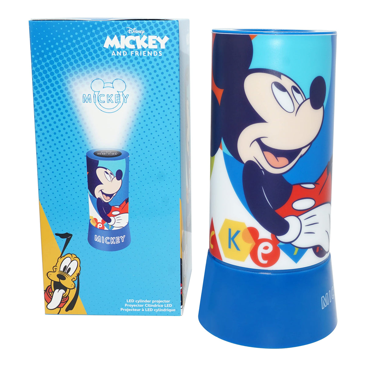 Disney Mickey Mouse Kids Licensed 19cm LED Projector Lamp – view 4
