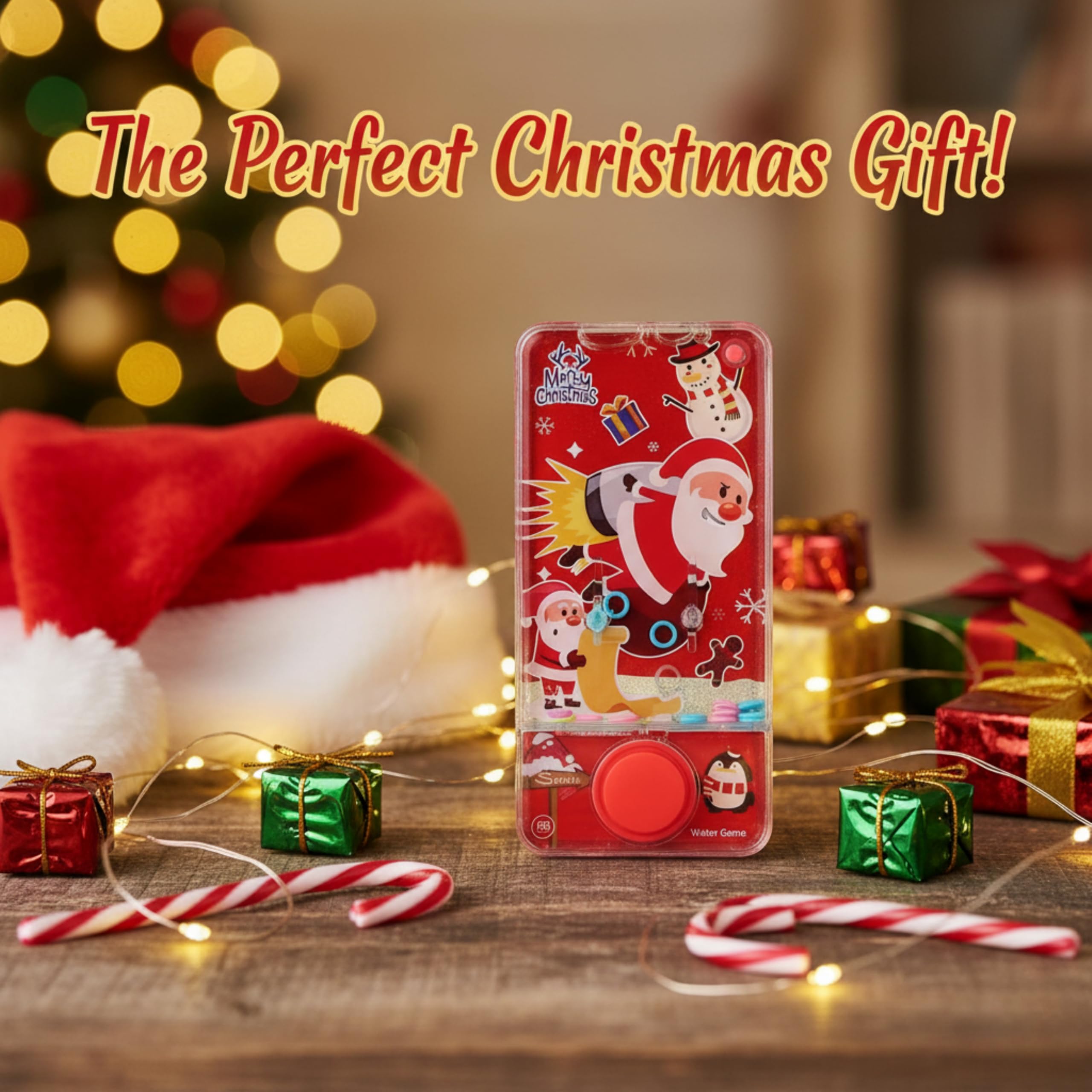 Christmas Water Game with Rings - 1x Random