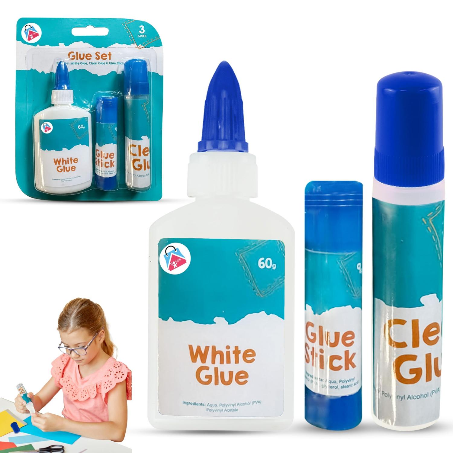 Craft Glue, Glue Sticks, Super Glue & Epoxy Adhesives Collection