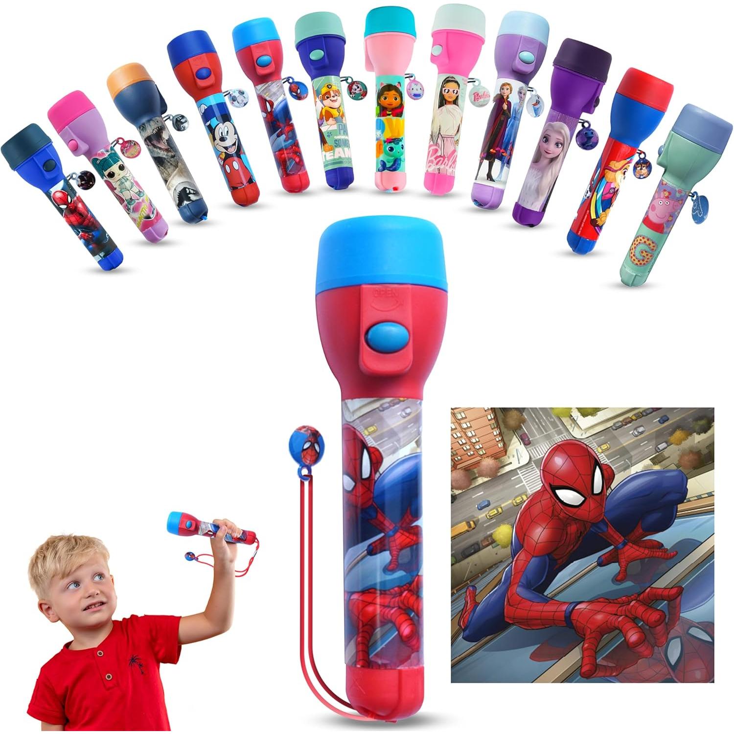 Kids LED Big Torch – Flashlight with Lanyard - Assorted