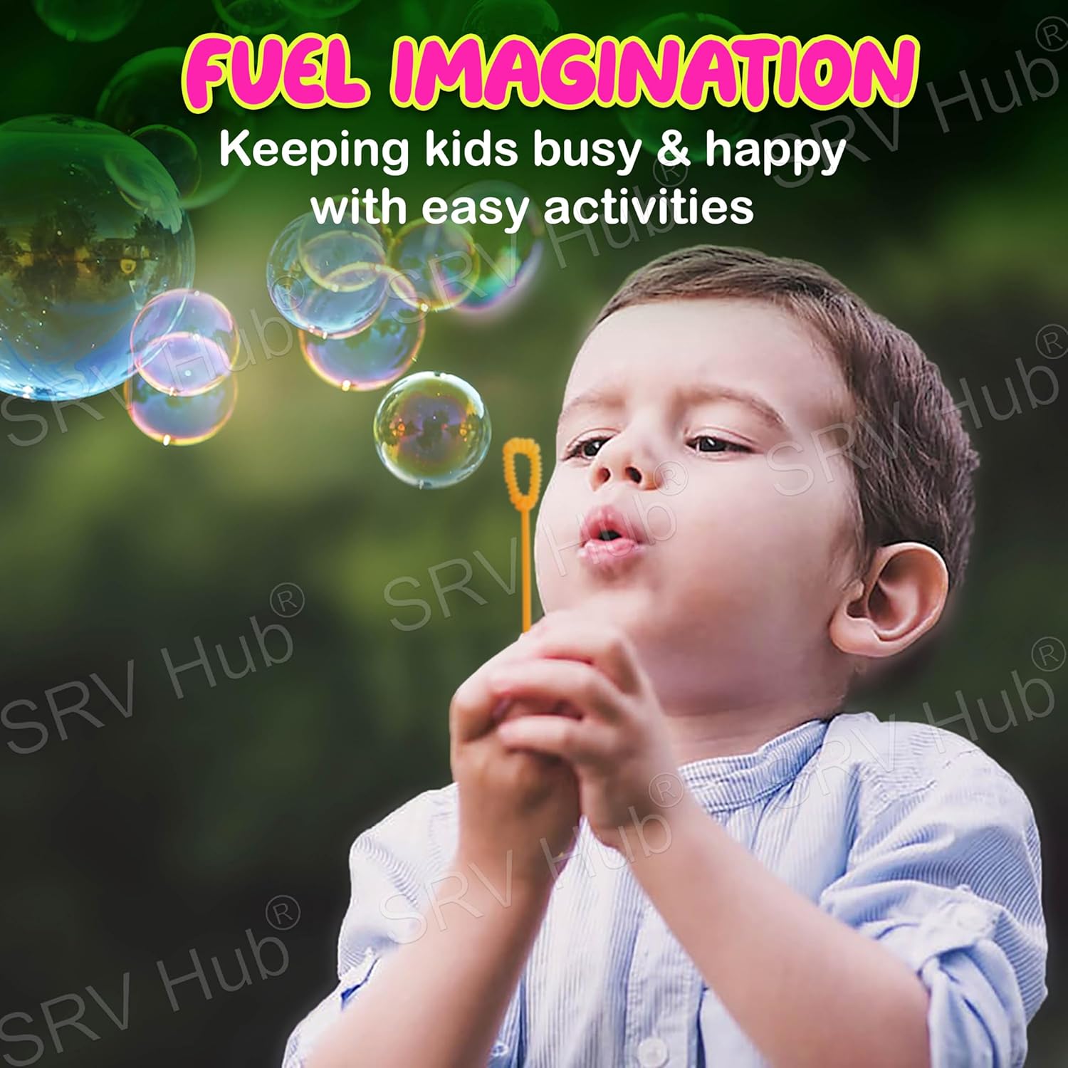 Mini Bubble Tubes Star Wands 8Pcs