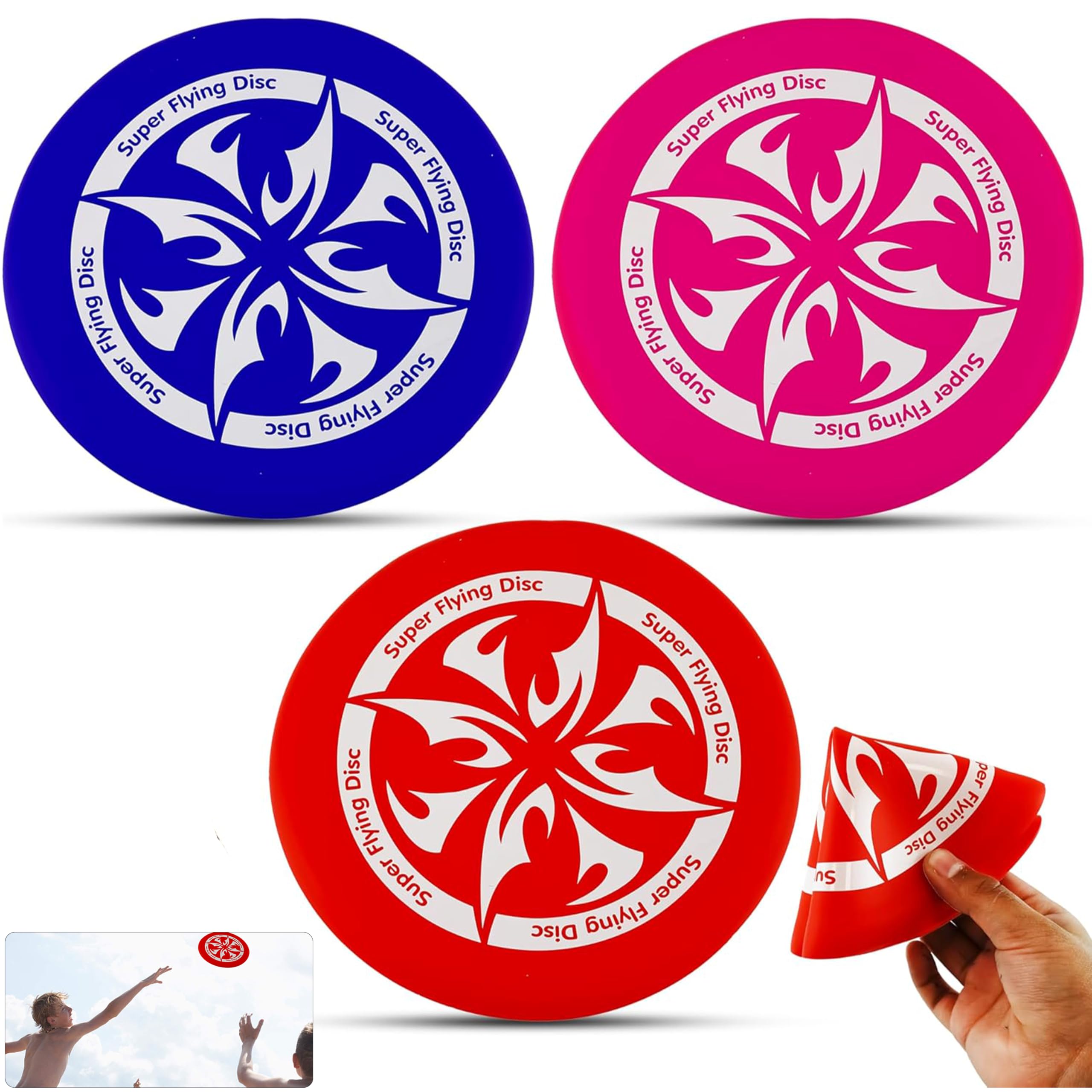 Soft Flying Disc Foldable 17cm