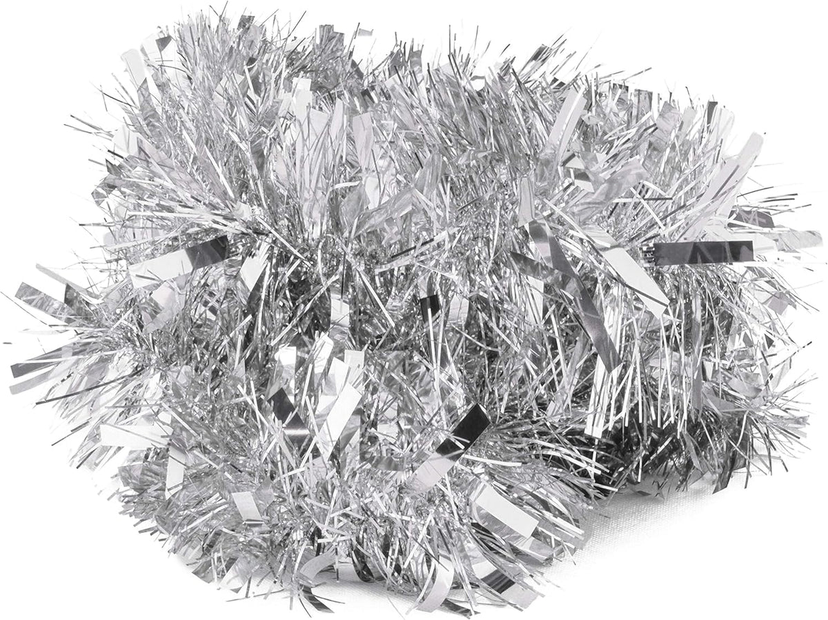 Chunky Tinsel Garland 2m - Christmas Tree Decoration