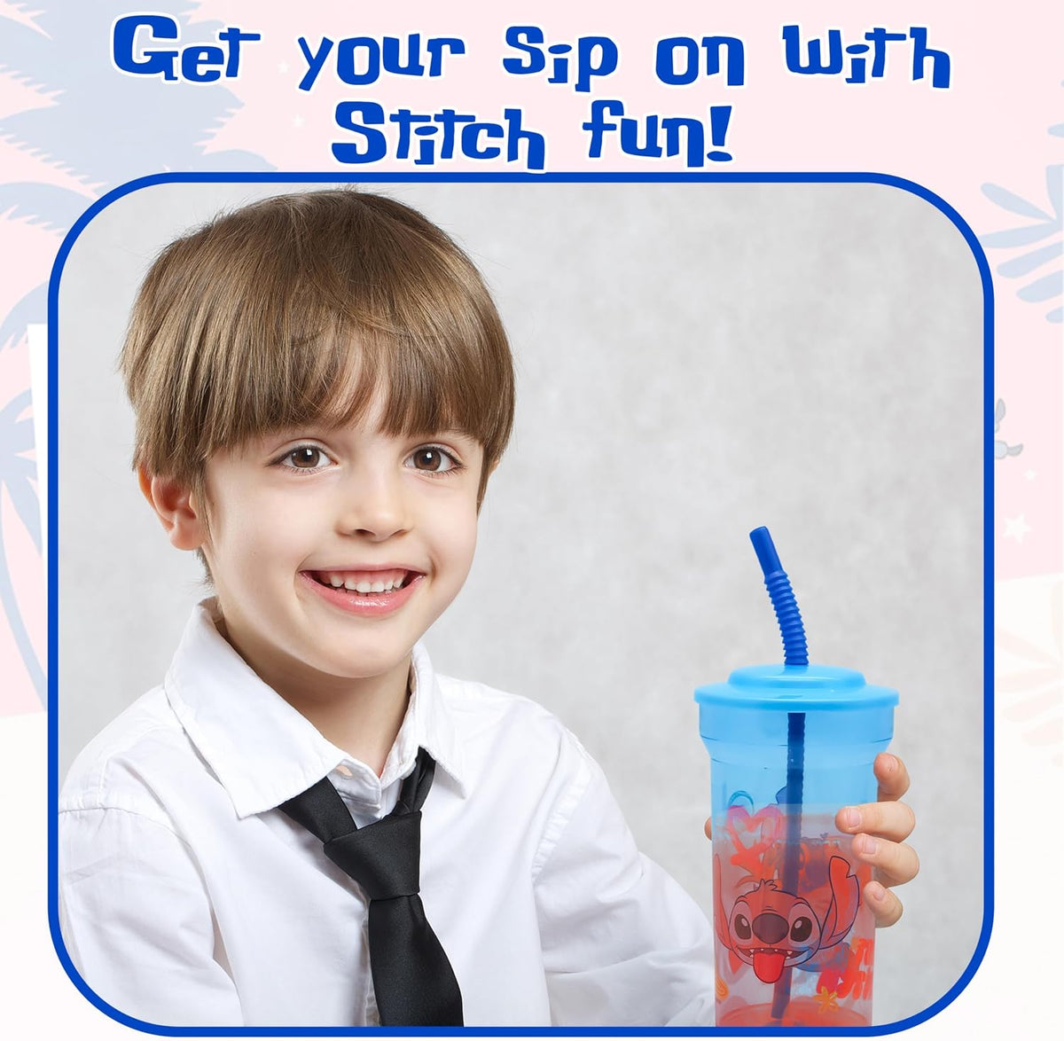 Spider-Man Kids Licensed Water Tumbler with Straw, 460ml – view 4