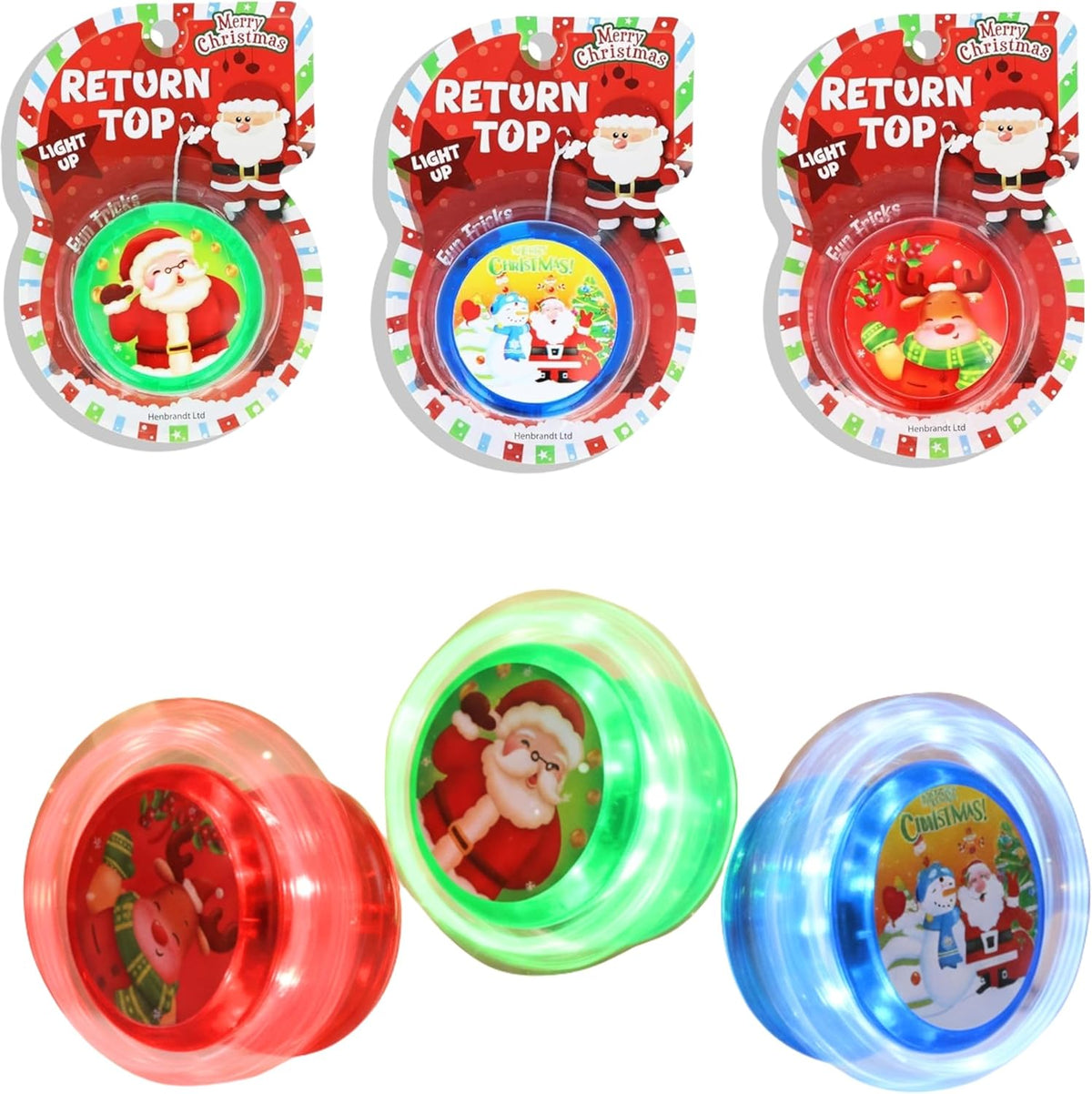 Random LED Light-Up YoYo 5.5cm