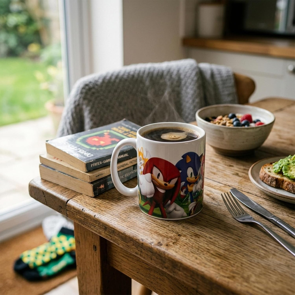 Sonic The Hedgehog Printed Ceramic Mug 325ml – view 7