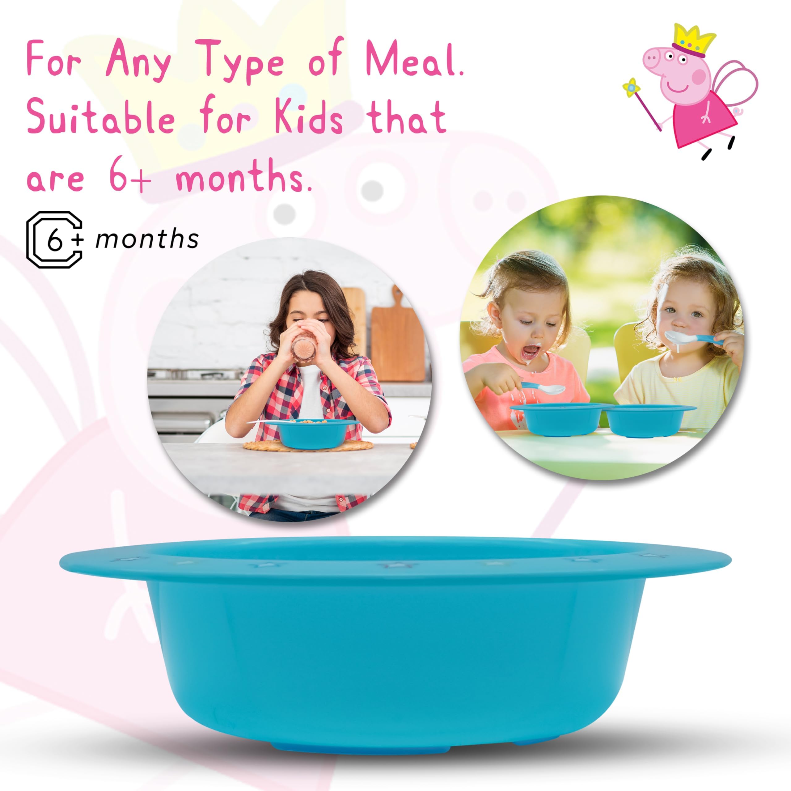 Reusable Baby Feeding Bowl 6+Months