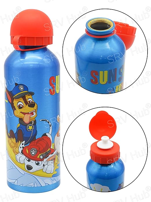 Paw Patrol Aluminium Water Bottle 500ml