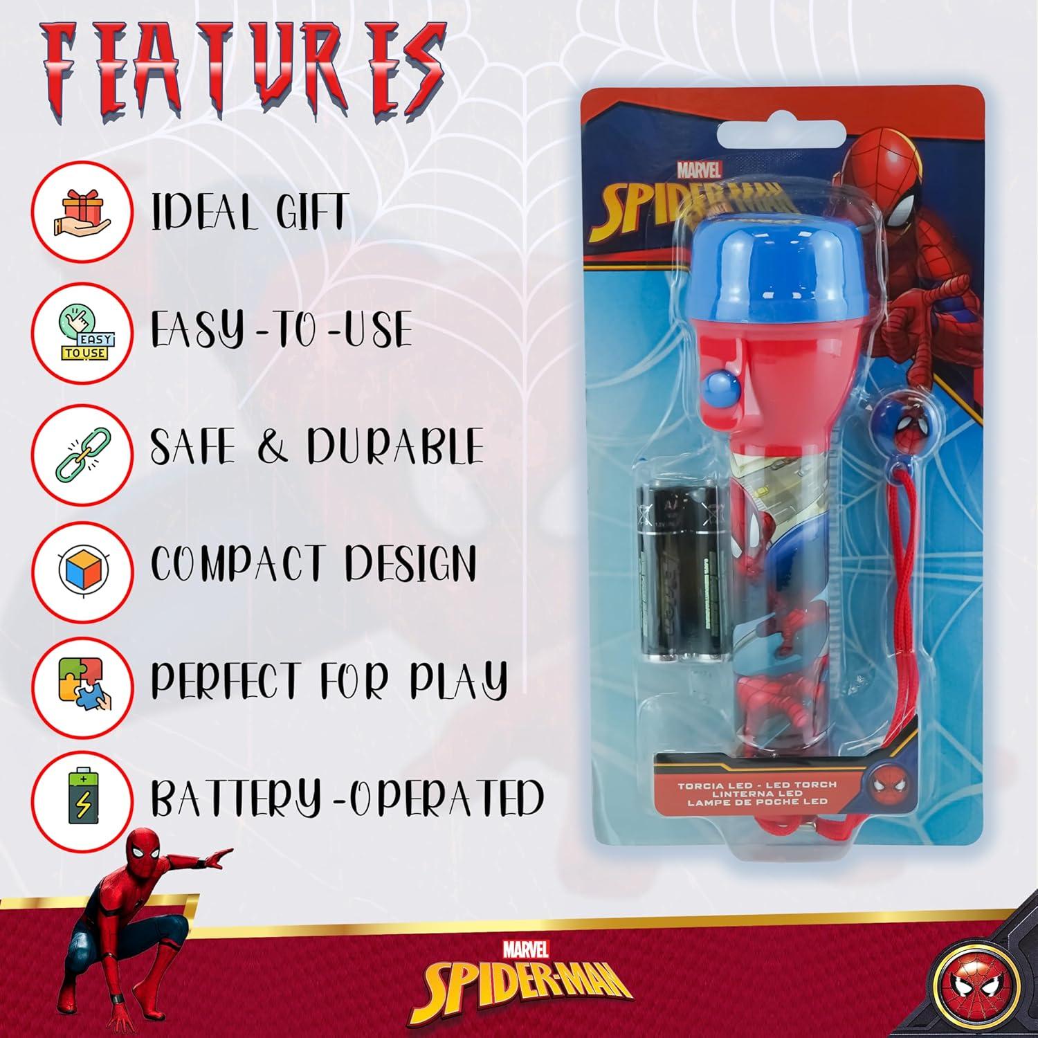Kids LED Big Torch – Flashlight with Lanyard - Assorted